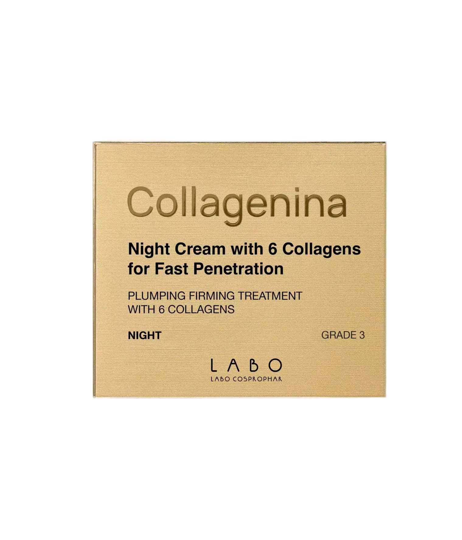 Collagenina nakts krēms ar 6 veidu kolagēniem 50 ml