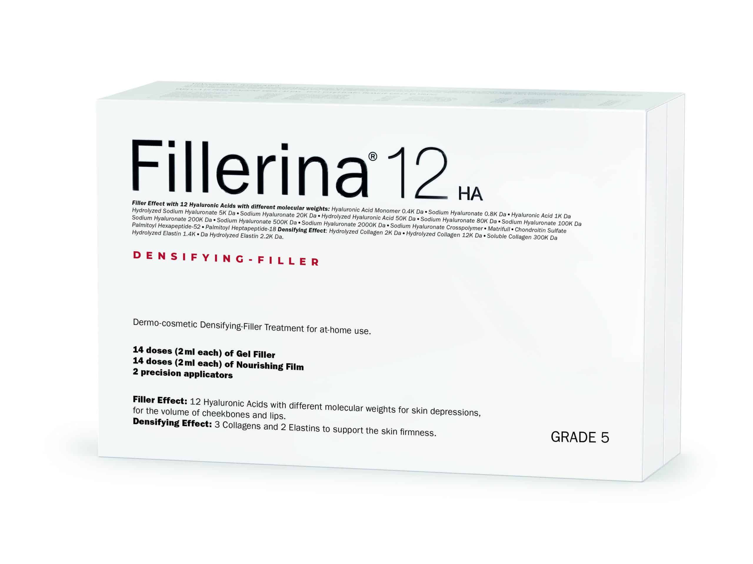 FILLERINA 12HA dermo-kosmētiskās pildvielas komplekts 2x30 ml, Intensitāte 5