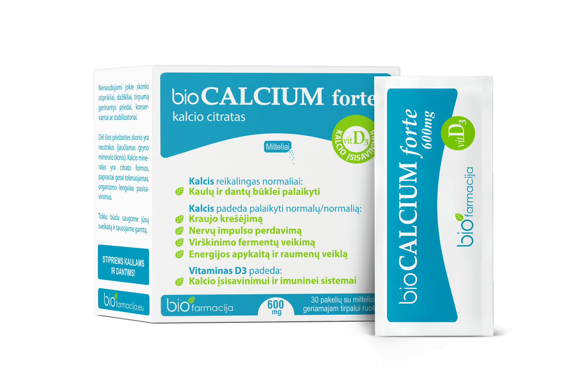 bioCalcium forte 600mg 4779031620148