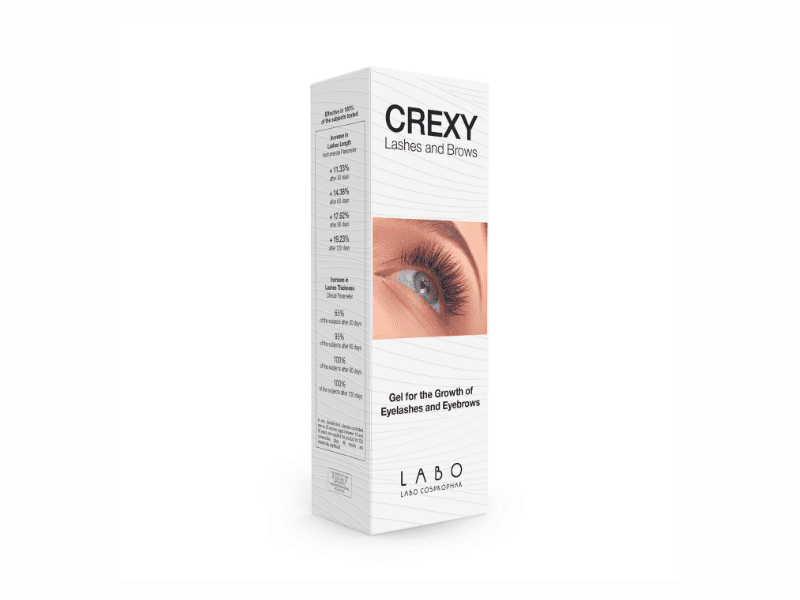 CREXY gels skropstu un uzacu augšanai 8 ml