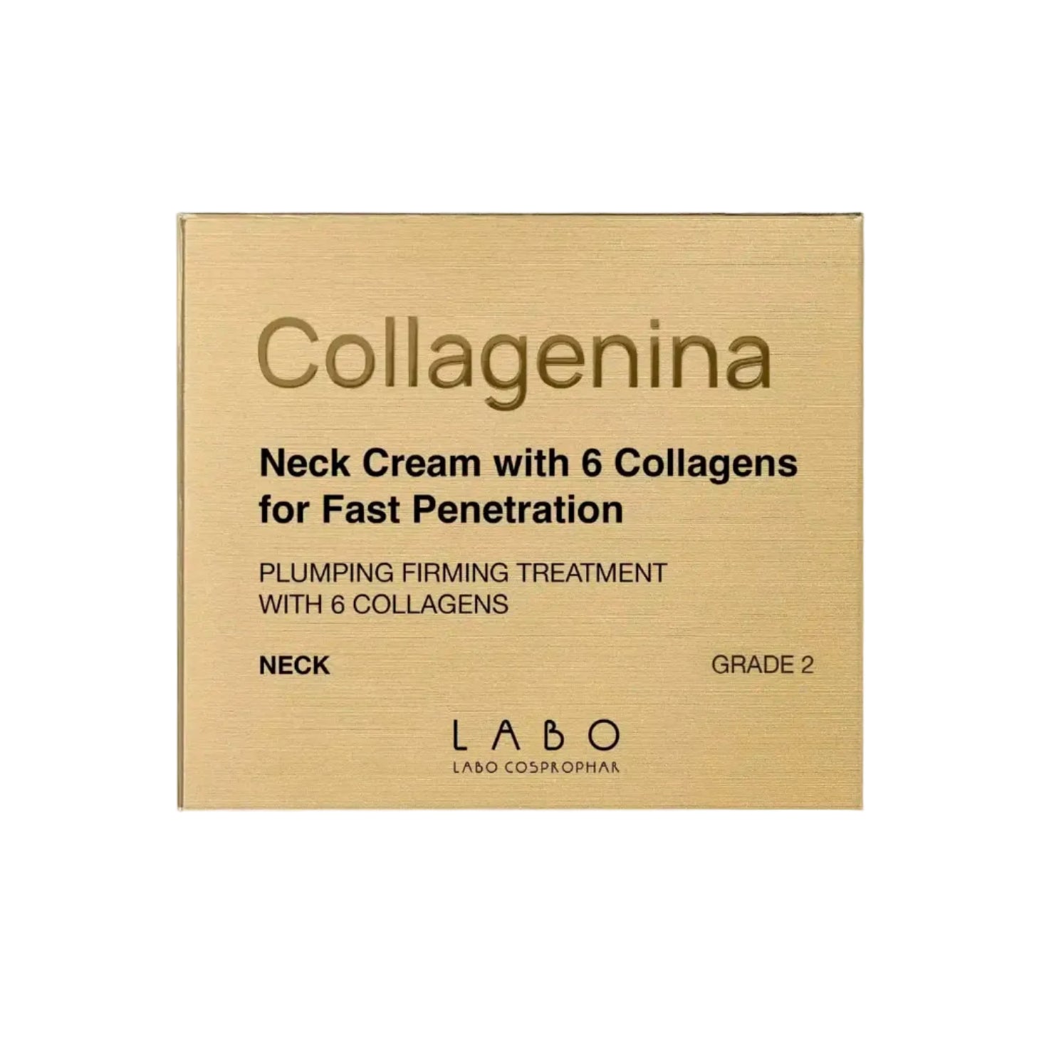 Collagenina kakla un dekolte zonas krēms ar 6 veidu kolagēniem 50 ml