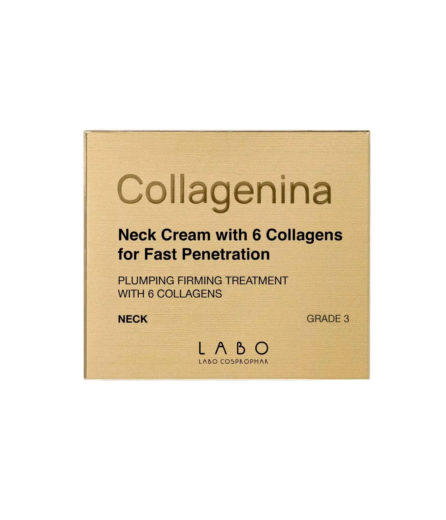 Collagenina kakla un dekolte zonas krēms ar 6 veidu kolagēniem 50 ml