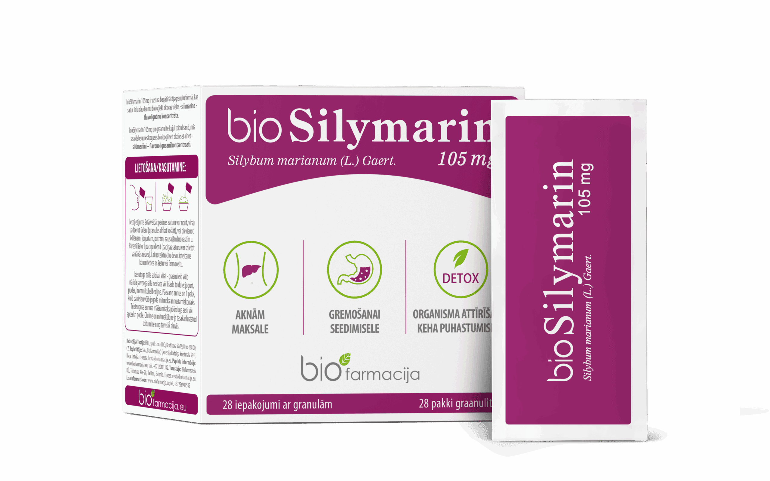 Biofarmacija Silymarin_LV EE