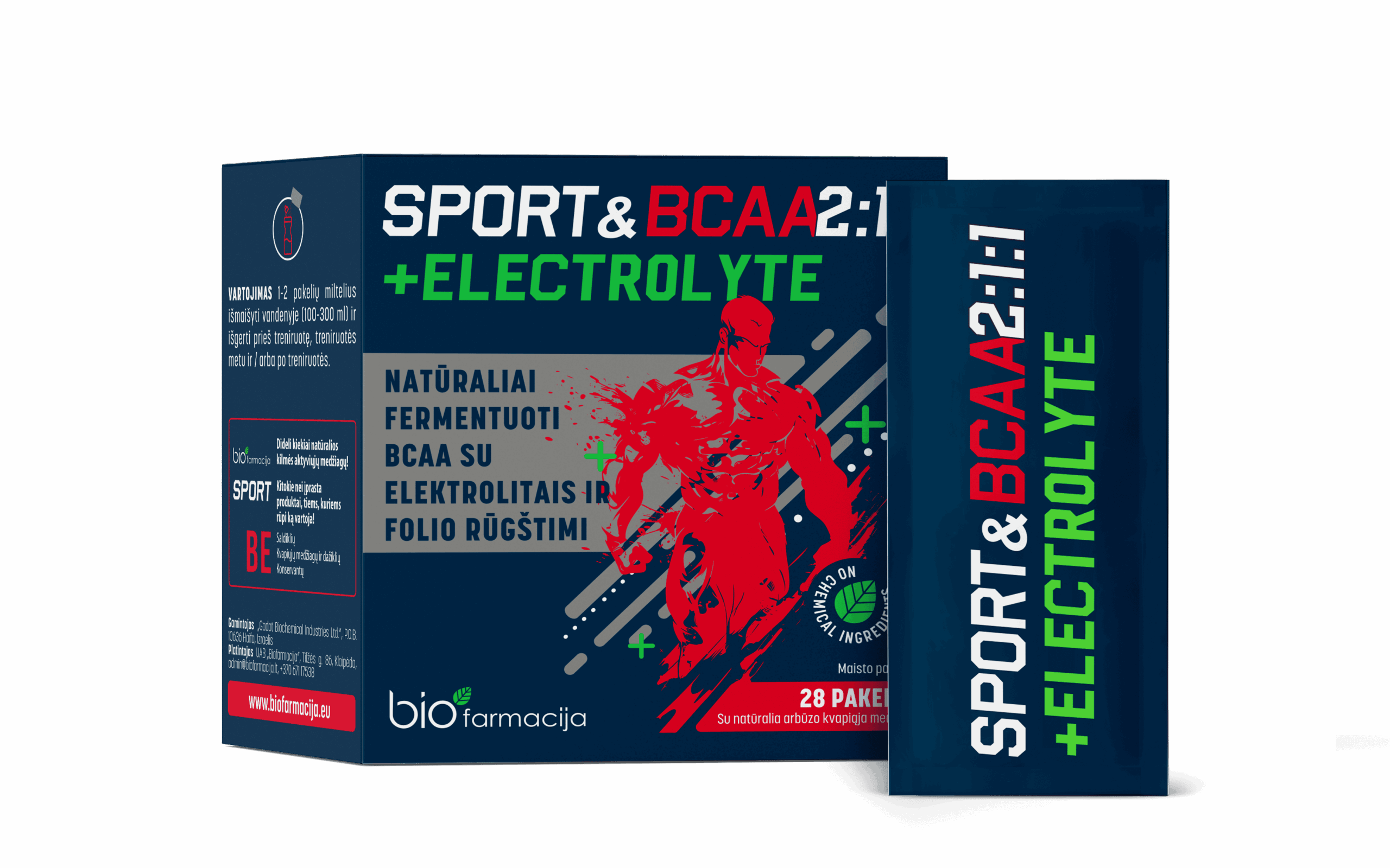 SPORT&BCAA 2:1:1 + ELECTROLYTE N28