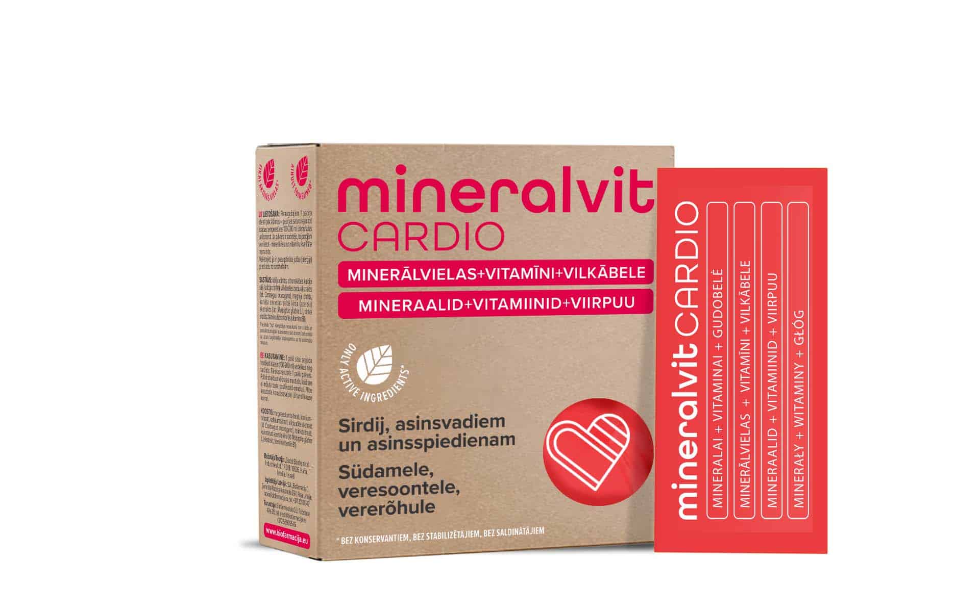 Mineralvit CARDIO N20, pulveris 7290010159727