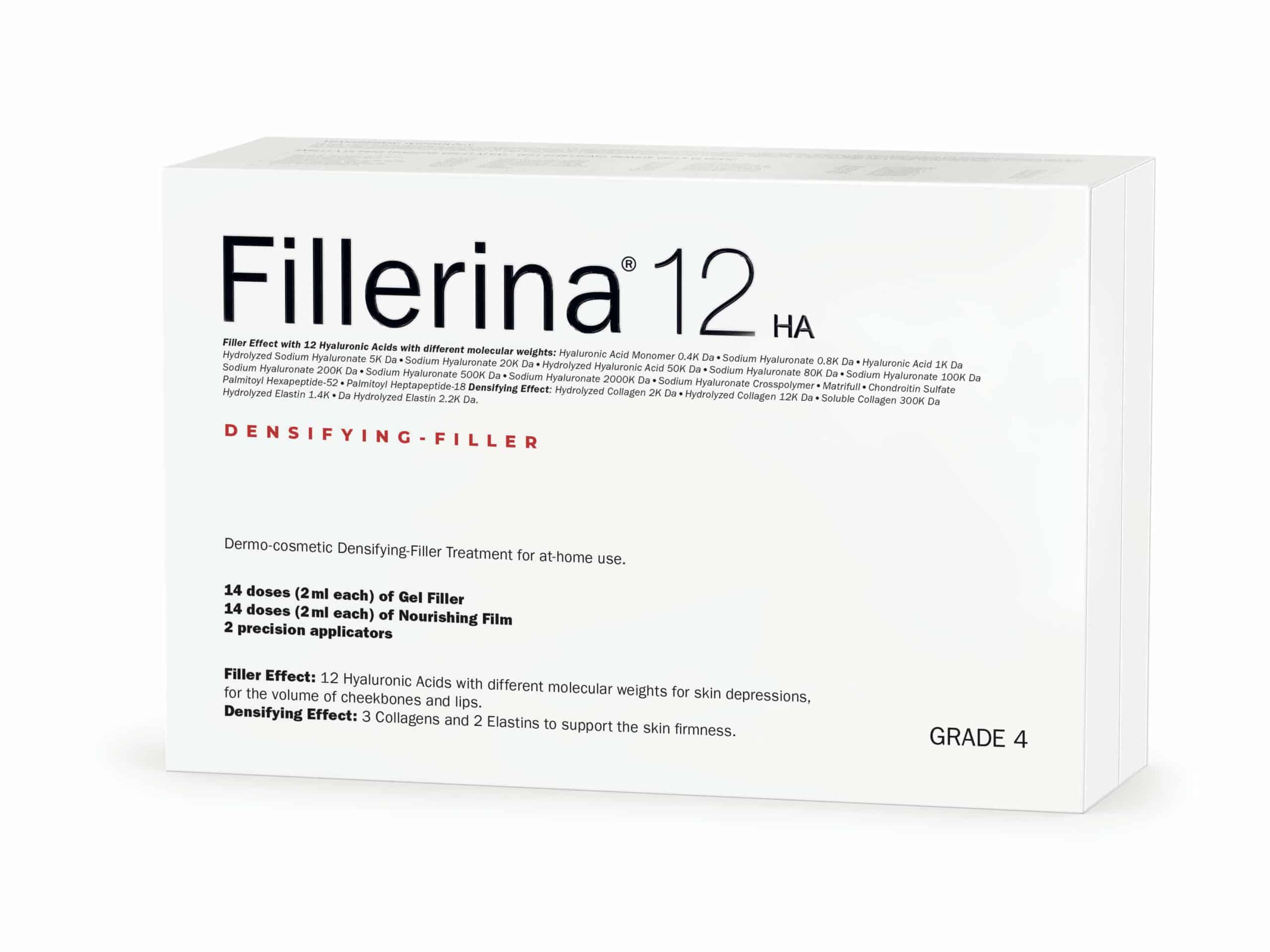 FILLERINA 12HA dermo-kosmētiskās pildvielas komplekts 2x30 ml, Intensitāte 4