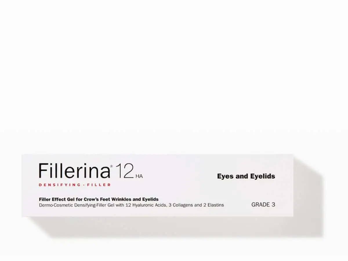 Fillerina 12HA  gels acu zonai un plakstiņiem 15 ml, Intensitāte 3