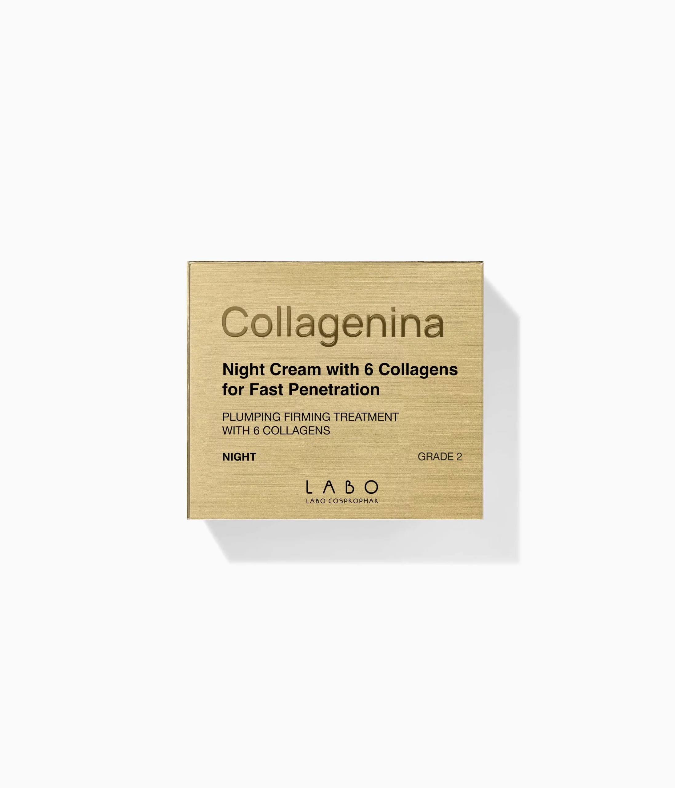 Collagenina nakts krēms ar 6 veidu kolagēniem 50 ml, intensitāte 2
